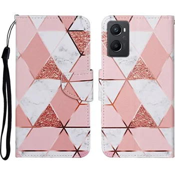 Příslušenství pro tablet VSECHNONAMOBIL 50987 ART Peněženkový kryt Oppo A96 PINK MARBLE