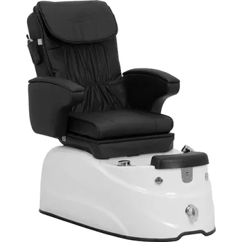 Pedikérské křeslo physa Elektrické pedikérské křeslo - s osvětlenou vaničkou na nohy a masážními funkcemi - 105 W - 150 kg - černá PHY_PSC_02