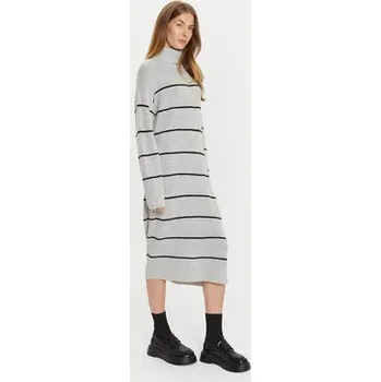 Dámské šaty Brave Soul Úpletové šaty LKD-510DOUGA Šedá Regular Fit XS