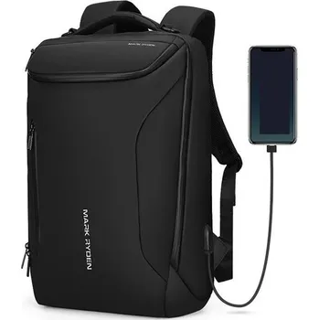 Městský batoh Mark Ryden elegantní batoh s USB Christel 26 l černý