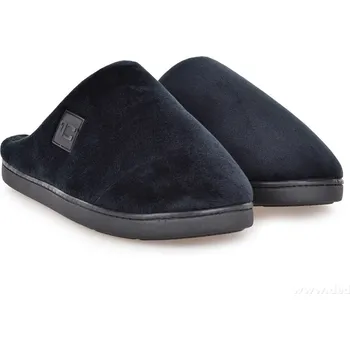 Pánské pantofle FC BLACK BADGE | hřejivé domácí pantofle | černé