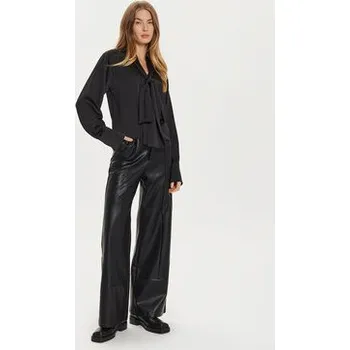 Dámská halenka Eleh Halenka E00198 Černá Regular Fit XS