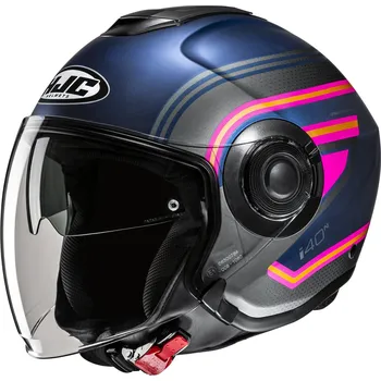 Helma na motorku HJC přilba i40N Linia MC28SF - L