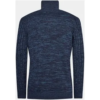 Pánský svetr INDICODE Svetr Rufus 35-026 Tmavomodrá Regular Fit XL