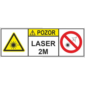 POZOR Laser 2M samolepící vinylová fólie 70x200 mm