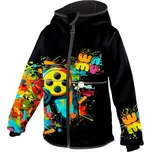 WAMU® ČR Dětská softshellová bunda WAMU Game On Velikost: 140/146