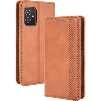 Pouzdro na mobilní telefon VSECHNONAMOBIL 52858 BUSINESS Peněženkový kryt pro Asus Zenfone 8 (ZS590KS) hnědý
