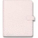 Diář A5 Filofax Confetti Rose Quartz 2026