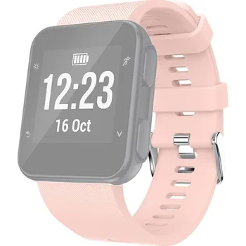 Příslušenství k chytrým hodinkám VSECHNONAMOBIL 51742 SILICONE Řemínek pro Garmin Forerunner 35 růžový