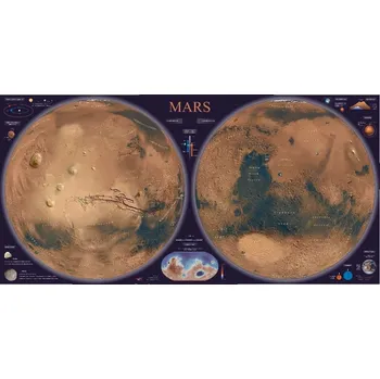Velká mapa Marsu