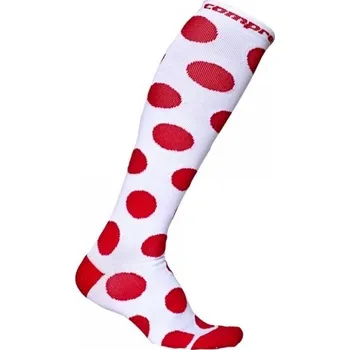 Pánské ponožky X-POOL DUO puntíkované kompresní podkolenky COMPRESSOX (COMPRESSOX puntíkované kompresní podkolenky X-POOL DUO)