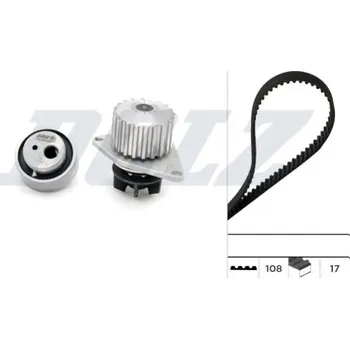 Vodní pumpa + sada ozubeného řemene DOLZ KD026