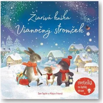 Leporelo Žiarivá kniha Vianočný stromček