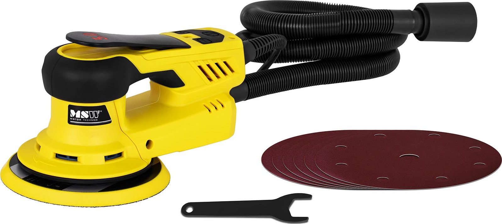 MSW Excentrická bruska - 350 W - Ø 150 mm - až 10 000 ot./min MSW-ES-350