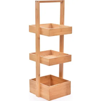 Dílenský regál GoEco® | Přenosný regál se 3 hlubokými poličkami | 81 cm