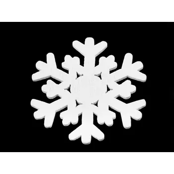 Dřevěná vločka k nalepení