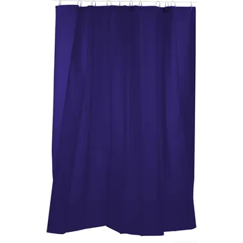 SPA | Koupelnový závěs se 12 kroužky | nepropustný | 180 × 180 cm | tmavě modrý