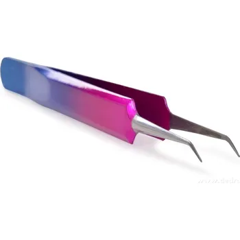 Kosmetická pinzeta BEAUTY | Pinzeta ohnutá z nerezové oceli | precizní epilace & úprava detailů