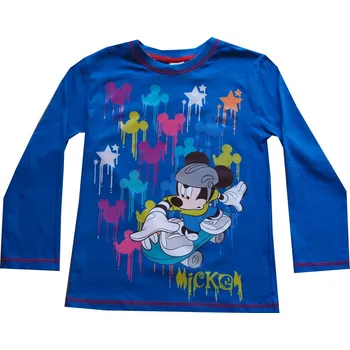 Chlapecké tričko xcena Mickey Mouse trička modré bavlněné Velikost: 6 roků