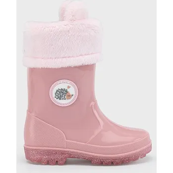 Dívčí holínky Mayoral dětské holínky s vyjímatelnou zateplenou vložkou 44532 - 86 Velikost: 19 Vyjímatelná vložka