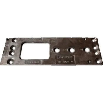 Zavírač dveří Montážní deska GEZE TS 2000V hnědá