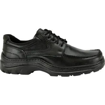 Pánská zimní obuv Zateplené polobotky De Plus černé 608 - black KOC široká špička - 43