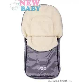 Fusak Fusák Womar s ovčím rounem světle šedý