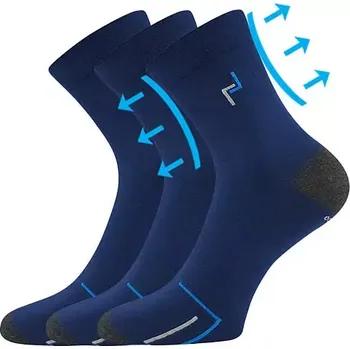 Dámské ponožky BROGER 01 bambusové ponožky s volným lemem VoXX