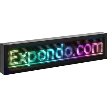 Reklamní LED panel Singercon Textový LED panel - 96 x 16 LED - 67 x 19 cm - programovatelný iOS / Android SIN-ALD-2000