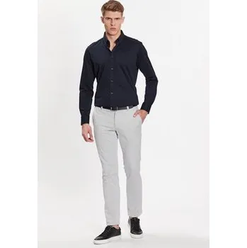 Pánské oblečení Boss Košile 50469378 Tmavomodrá Regular Fit 39