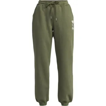 Dámské tepláky Roxy SURF STOKED BRUSHED S Khaki, Bílá