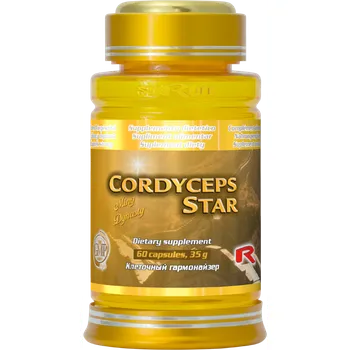 Přírodní produkt STARLIFE CORDYCEPS STAR 60 kapslí