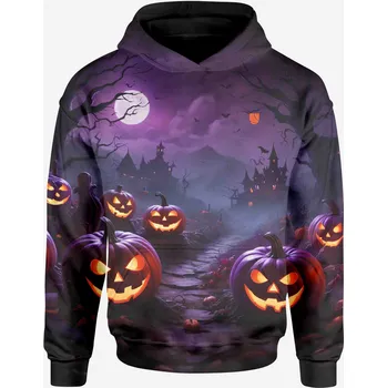 Dámská mikina UTOPY Pánská Dámská sportovní mikina Haunted full print Velikost: M