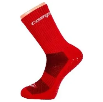 Pánské ponožky CSX-GOAL fotbalové protiskluzové ponožky COMPRESSOX - RED