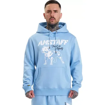 Pánská mikina Amstaff Mikina Logo 2.0 Hoody Horizon Blue