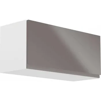 Kuchyňská skříňka Aurora G80K bílá / bílá extra vysoký lesk