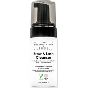 Beautiful Brows Čistící pěna na řasy a obočí 100ml