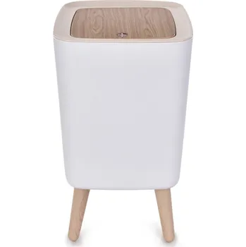 Odpadkový koš PUSH&OPEN | 9 L | elegantní odpadkový koš na nohách s víkem otevíraným dotykem