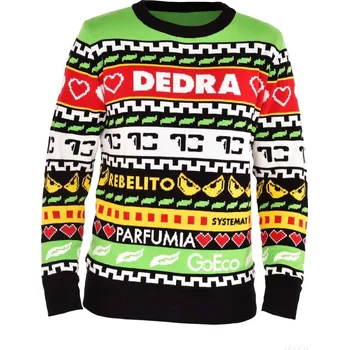 Dámský svetr FC DEDRA EXCLUSIVE | vánoční svetr z bavlny & akrylu | limitovaná edice