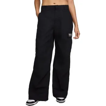 Dámské tepláky Nike SPORTSWEAR WOVEN PANTS XS Černá, Bílá