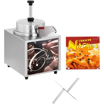 Ohřívací zásuvka Royal Catering Dávkovač omáček - s funkcí ohřevu - sýrové omáčky na nachos - horká čokoláda - 3,3 l RCKW-1.0