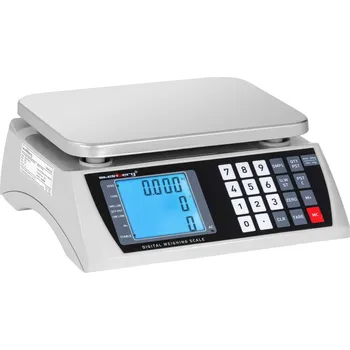 Steinberg Systems Počítací váha - 30 kg / 1 g - 22,3 x 17,4 cm - 72 h baterie - LCD SBS-PW-301CD