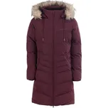 Dámská zimní bunda FUNDANGO PUPPIS XS Vínová, Béžová