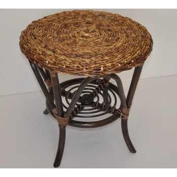 Zahradní stůl Axin Trading s.r.o. Ratanový stolek Fabion kulatý, banánový list