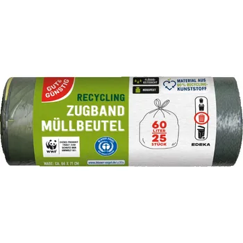 Pytle na odpadky G&G Ekologické pytle na odpad 25 x 60 L