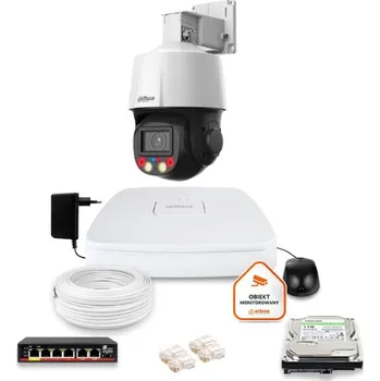 Sledovací sada Dahua iP 4MPx PTZ kamera 1TB disk