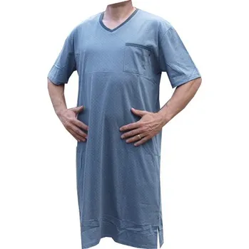 Pánská noční košile xcena Noční košile šedé Velikost: XXXXXL