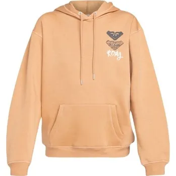 Dámská mikina Dámská mikina Roxy SURF STOKED BRUSHED A S Oranžová, Tmavě šedá, Bílá