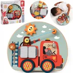 Classic World Montessori "Activity board" deska 6v1 Hasiči