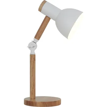 Lampička Zuma Line Zuma Line T22004B-WH - Stolní lampa BALBO 1xE14/40W/230V bílá + záruka 3 roky